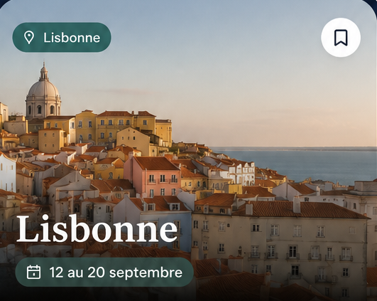Lisbonne, 12 au 20 septembre